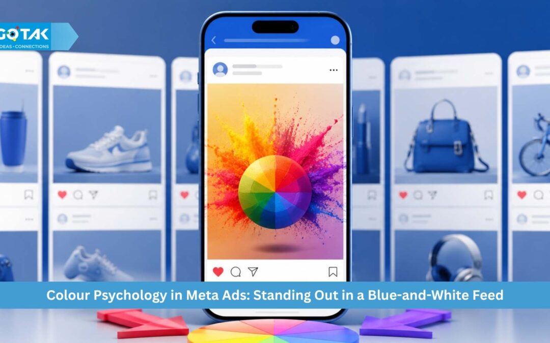 Color Psychology in Meta Ads: Standing Out in a Blue-and-White Feed